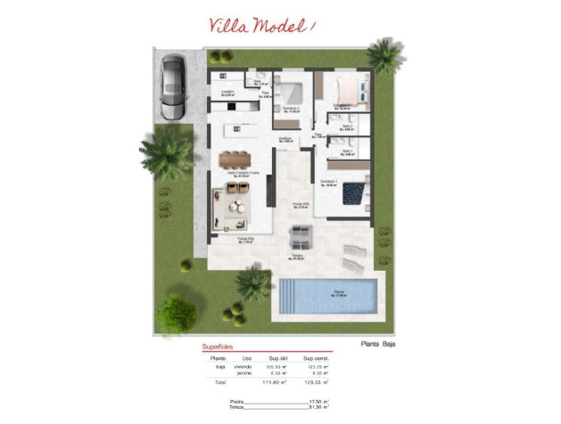 Nouvelle construction - Villa - Banos y Mendigo - Altaona Golf