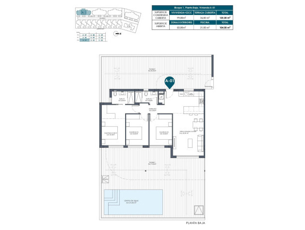 Nouvelle construction - Apartment - Los Alcazares - Serena Golf
