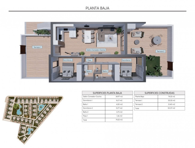 Nouvelle construction - Bungalow - Torrevieja - Los Balcones