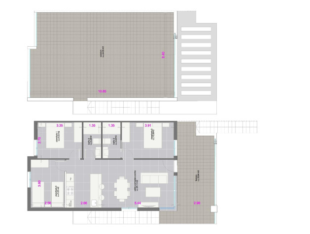 New Build - Bungalow - Pilar de la Horadada - pueblo