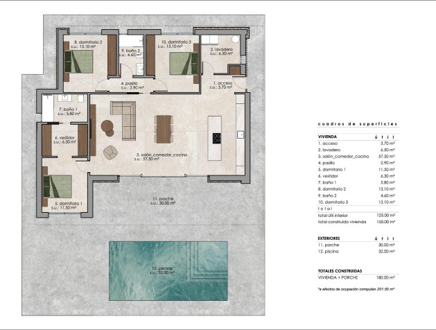Nouvelle construction - Villa - Pinoso - Lel