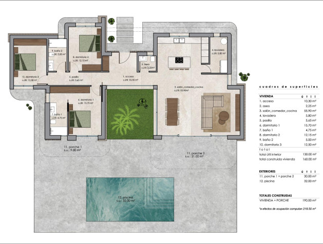 Nouvelle construction - Villa - Pinoso - Lel