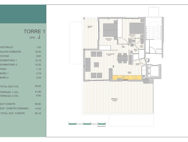 Nouvelle construction - Attique - Guardamar del Segura - Avda del Puerto