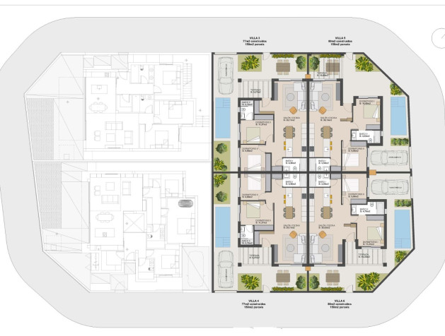 Nouvelle construction - Quad House - Torre Pacheco - El Alba