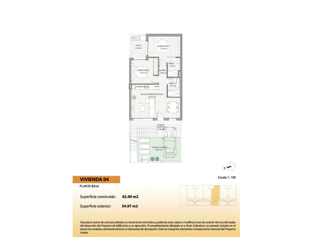 Nouvelle construction - Bungalow - San Pedro del Pinatar - El Salero