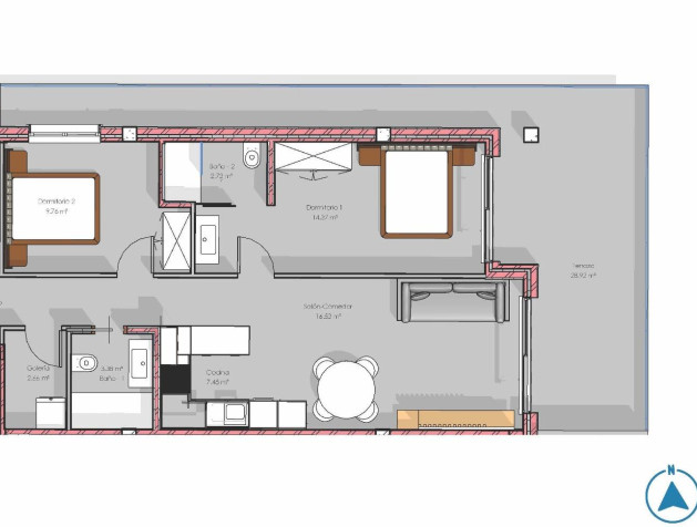Nouvelle construction - Apartment - Guardamar del Segura - El Raso