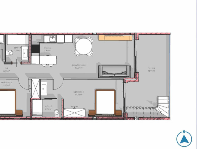Nouvelle construction - Attique - Guardamar del Segura - El Raso