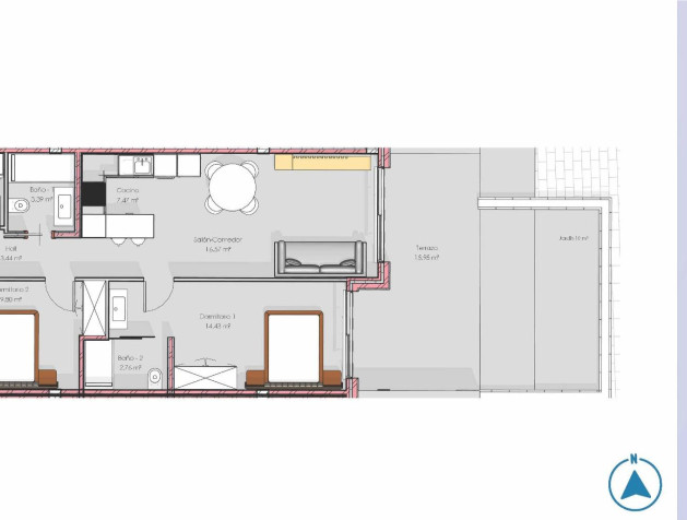 Nouvelle construction - Apartment - Guardamar del Segura - El Raso
