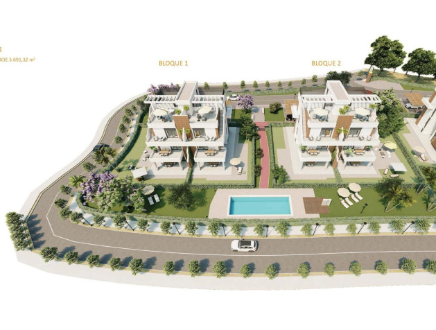 Nouvelle construction - Apartment - Fuente Álamo - Hacienda del Alamo