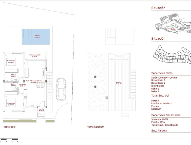 Nouvelle construction - Villa - Fuente Álamo - Hacienda Del Álamo Golf