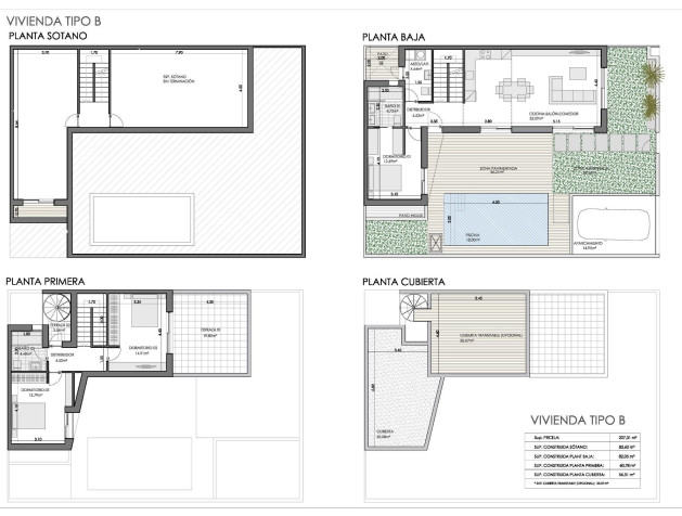 New Build - Quad House - Bigastro - Loma Alta