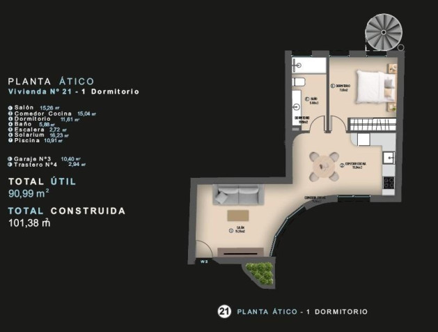 Nieuwbouw Woningen - Penthouse - Torrevieja - Centro