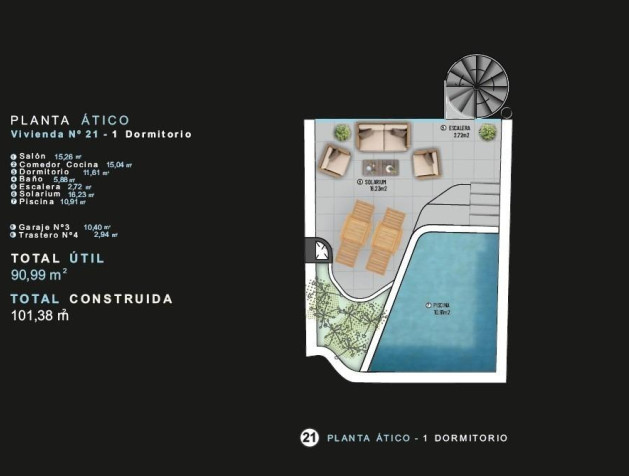 Nieuwbouw Woningen - Penthouse - Torrevieja - Centro