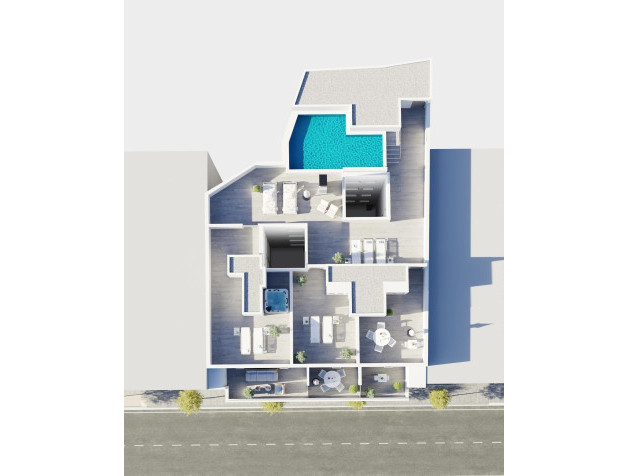 Nouvelle construction - Attique - Torrevieja - Centro