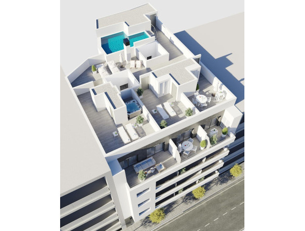 Nouvelle construction - Attique - Torrevieja - Centro