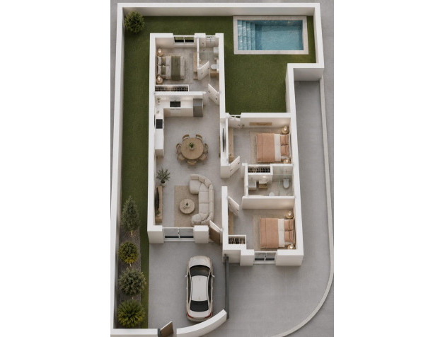 Nieuwbouw Woningen - Villa - Mazarron - Country Club