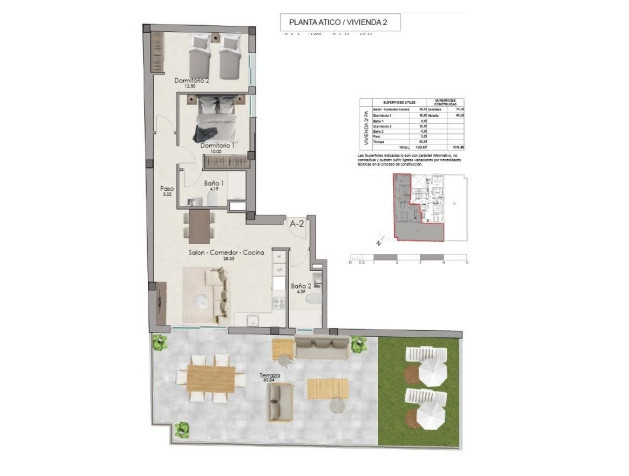 Nouvelle construction - Attique - Santa Pola - Centro