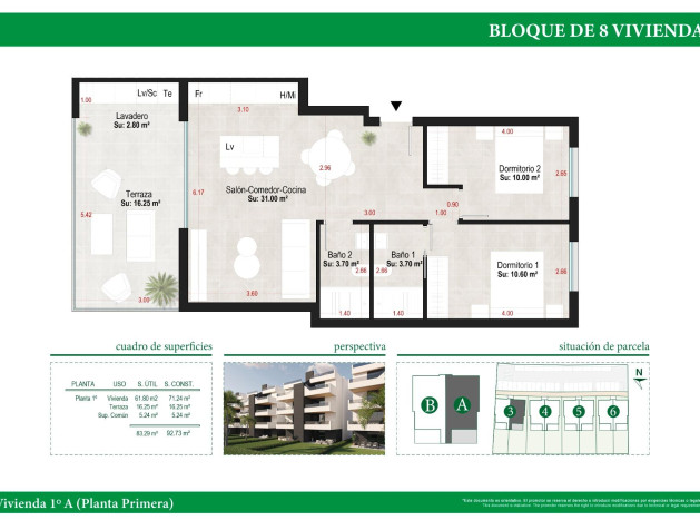 Nouvelle construction - Apartment - Alhama De Murcia - Condado De Alhama Golf Resort