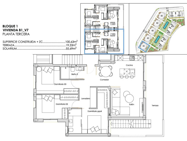 Nouvelle construction - Attique - Torre Pacheco - Santa Rosalia Lake And Life Resort