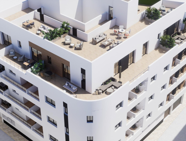 Nieuwbouw Woningen - Penthouse - Torrevieja - pueblo