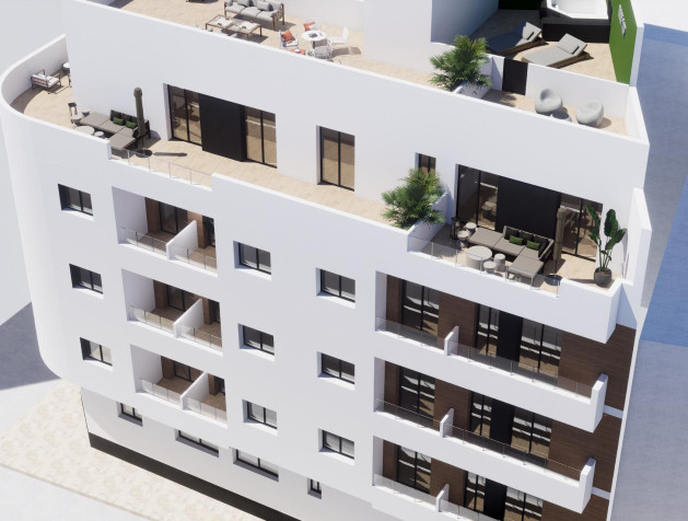 Nieuwbouw Woningen - Apartment - Torrevieja - pueblo