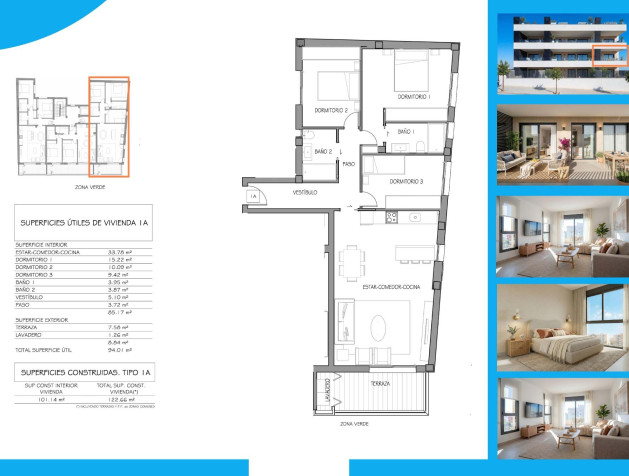 New Build - Apartment - Benijofar - Pueblo