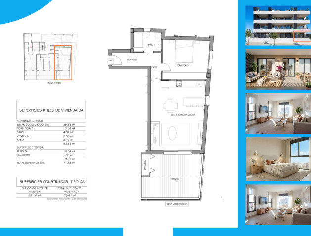 New Build - Apartment - Benijofar - Pueblo