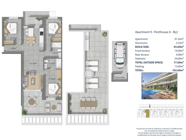 New Build - Penthouse - Los Alcazares - Los Narejos