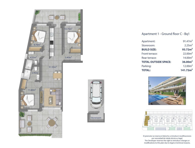 New Build - Apartment - Los Alcazares - Los Narejos