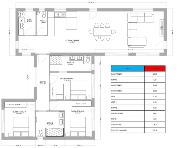 New Build - Villa - Aspe - urbanizaciones