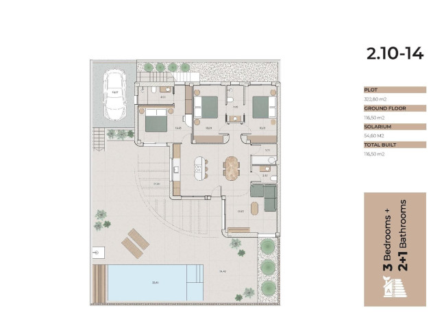 Nieuwbouw Woningen - Villa - Algorfa - La Finca Golf