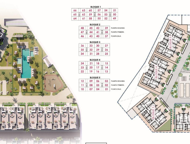Nieuwbouw Woningen - Penthouse - Los Alcazares - Serena Golf