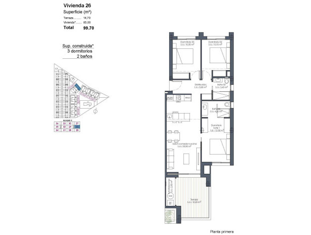 Nieuwbouw Woningen - Apartment - Los Alcazares - Serena Golf