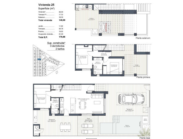 Nieuwbouw Woningen - Quad House - Los Alcazares - Serena Golf