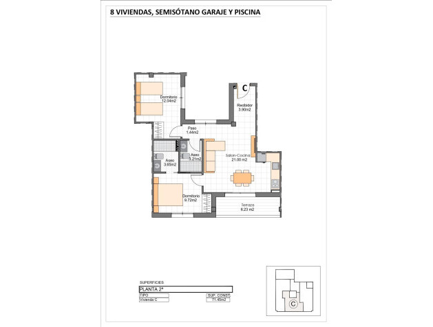 New Build - Penthouse - San Pedro del Pinatar - Lo Pagan