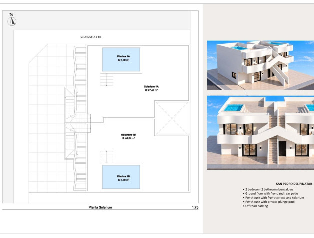 New Build - Bungalow - San Pedro del Pinatar - Los Peñascos