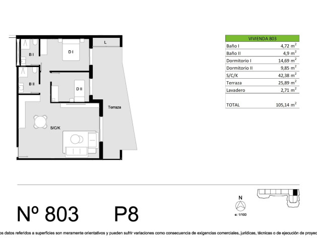 New Build - Penthouse - San Miguel de Salinas - Pueblo