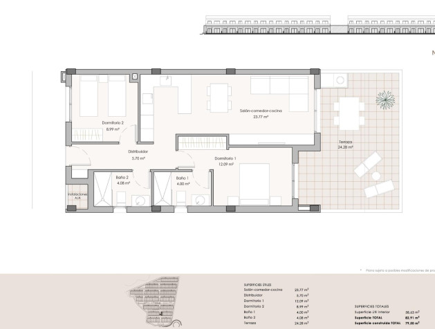 New Build - Apartment - Pulpi - Aguilón Golf