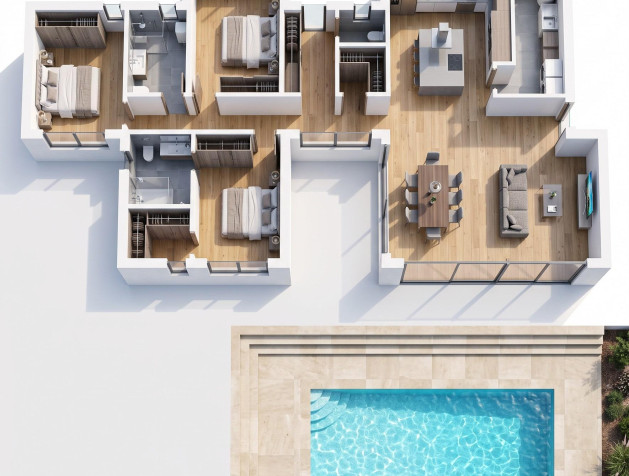 Nieuwbouw Woningen - Villa - La Romana - Los Joveres