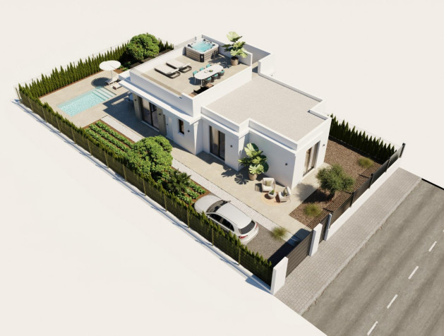 Nieuwbouw Woningen - Villa - Fuente Álamo - Hacienda Del Álamo Golf