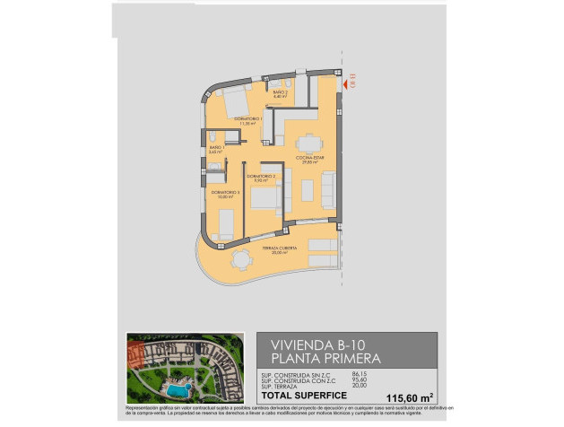 Nouvelle construction - Apartment - Los Alcazares - Serena Golf