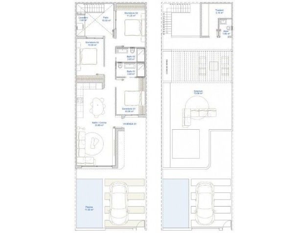 Nieuwbouw Woningen - Town House - San Pedro del Pinatar - Pueblo