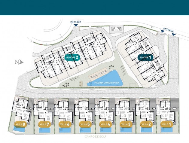 Nouvelle construction - Apartment - Los Alcazares - Serena Golf