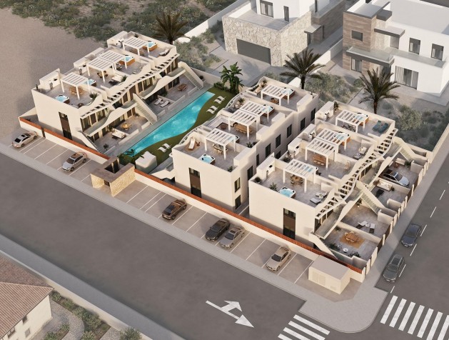 Nieuwbouw Woningen - Bungalow - Pilar de la Horadada - pueblo