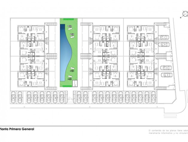 Nieuwbouw Woningen - Bungalow - Pilar de la Horadada - pueblo