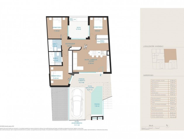 Nieuwbouw Woningen - Bungalow - San Pedro del Pinatar - Pueblo